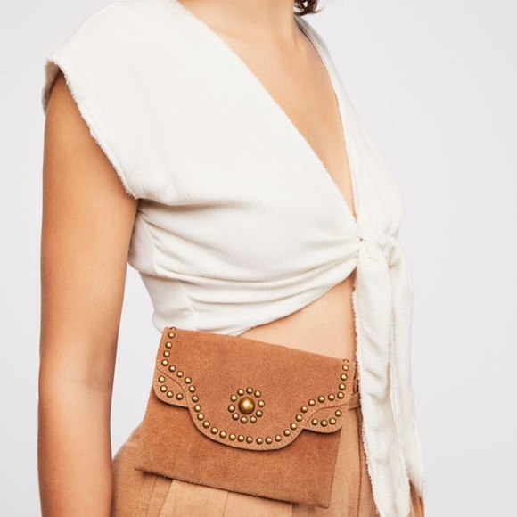 Free People Handbags - Free People Talia distressed belt bag